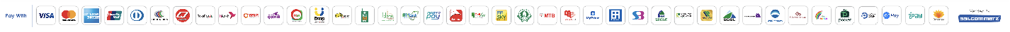 Accepted payment methods — verified by SSLCOMMERZ